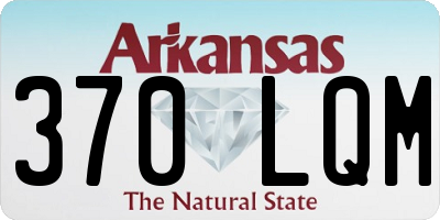 AR license plate 370LQM