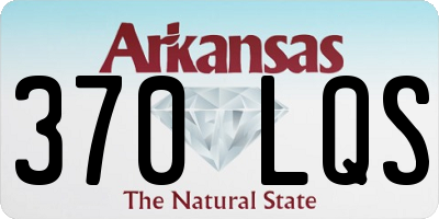 AR license plate 370LQS