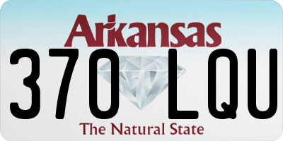 AR license plate 370LQU