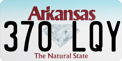 AR license plate 370LQY