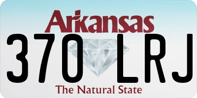 AR license plate 370LRJ