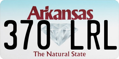 AR license plate 370LRL