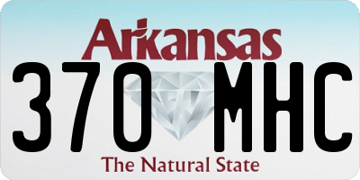 AR license plate 370MHC