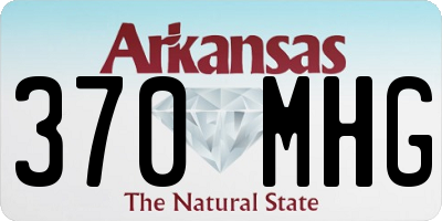 AR license plate 370MHG