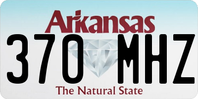 AR license plate 370MHZ