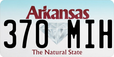 AR license plate 370MIH