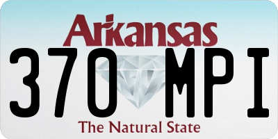 AR license plate 370MPI