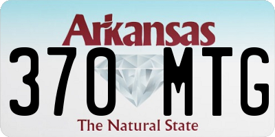 AR license plate 370MTG