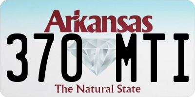 AR license plate 370MTI