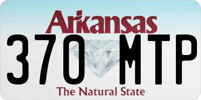 AR license plate 370MTP