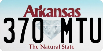 AR license plate 370MTU