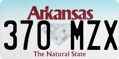 AR license plate 370MZX