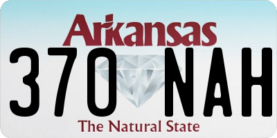 AR license plate 370NAH