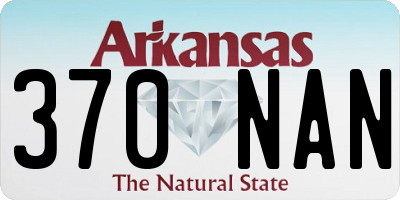 AR license plate 370NAN