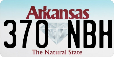 AR license plate 370NBH