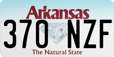 AR license plate 370NZF