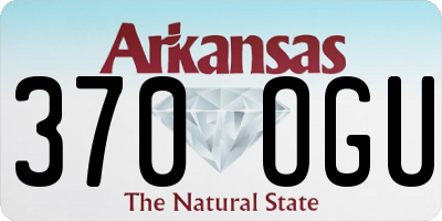 AR license plate 370OGU