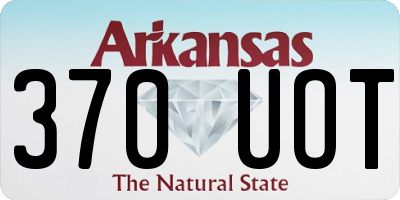 AR license plate 370UOT