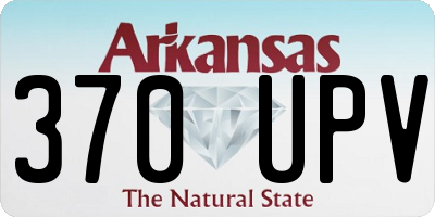 AR license plate 370UPV