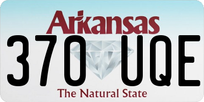 AR license plate 370UQE