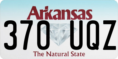 AR license plate 370UQZ