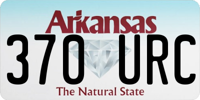 AR license plate 370URC