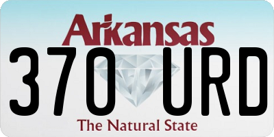 AR license plate 370URD