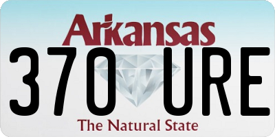AR license plate 370URE