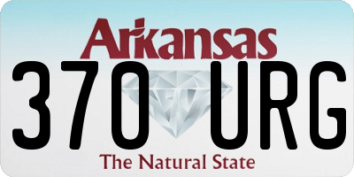 AR license plate 370URG