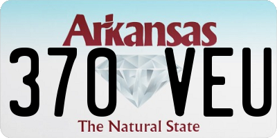 AR license plate 370VEU
