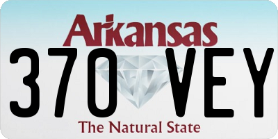 AR license plate 370VEY