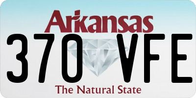 AR license plate 370VFE