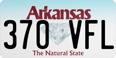 AR license plate 370VFL