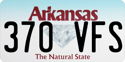 AR license plate 370VFS