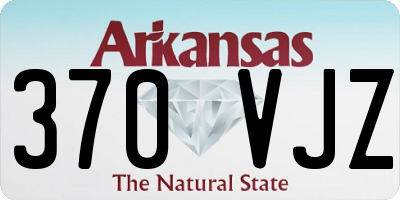 AR license plate 370VJZ