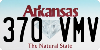 AR license plate 370VMV