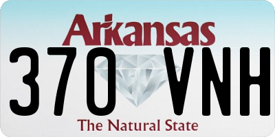 AR license plate 370VNH