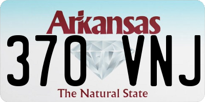 AR license plate 370VNJ