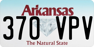 AR license plate 370VPV