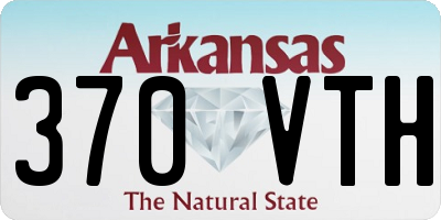 AR license plate 370VTH