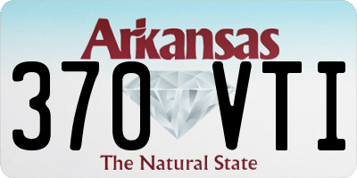 AR license plate 370VTI