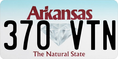 AR license plate 370VTN