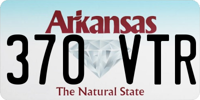 AR license plate 370VTR