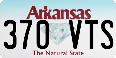 AR license plate 370VTS