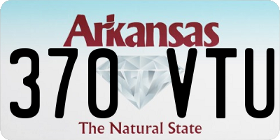 AR license plate 370VTU