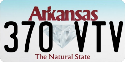 AR license plate 370VTV