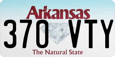 AR license plate 370VTY