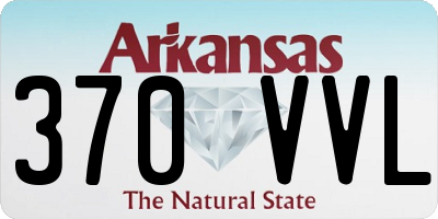 AR license plate 370VVL