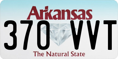AR license plate 370VVT