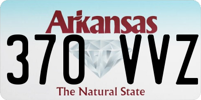 AR license plate 370VVZ